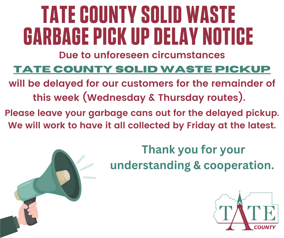 Copy of Garbage Pick Up Delay notice